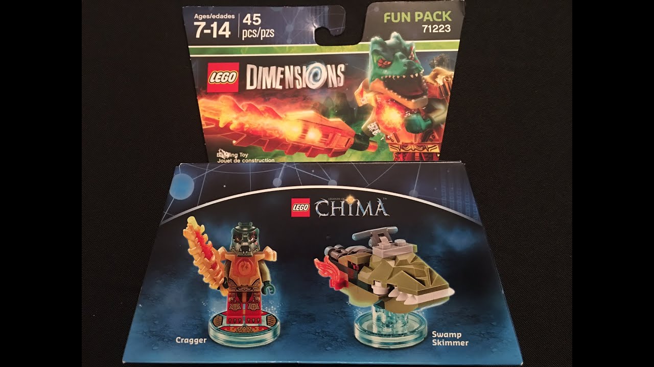 Chima Cragger Fun Pack Lego Dimensions Unboxing & Building