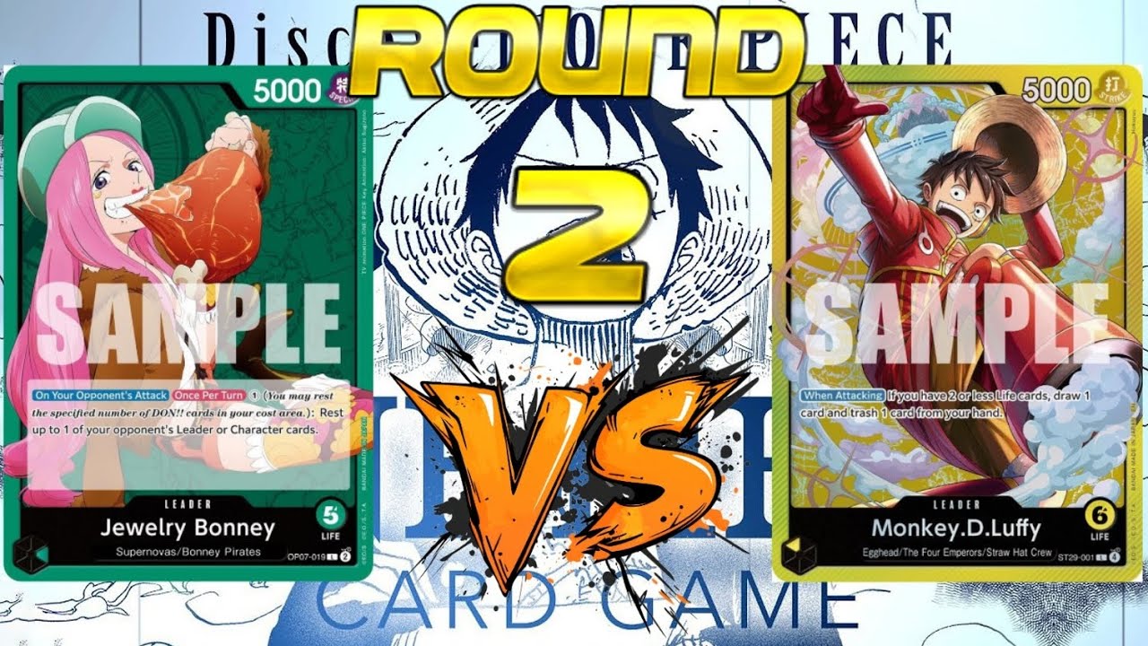 💫(OP14)💫 🟢Jewelry Bonney vs 🟡Luffy ST29 (Round 2 - Store Tournament) // One Piece TCG
