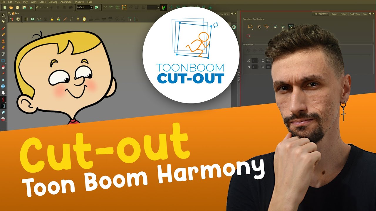 TOON BOOM HARMONY | Animação CUT-OUT em 4 passos