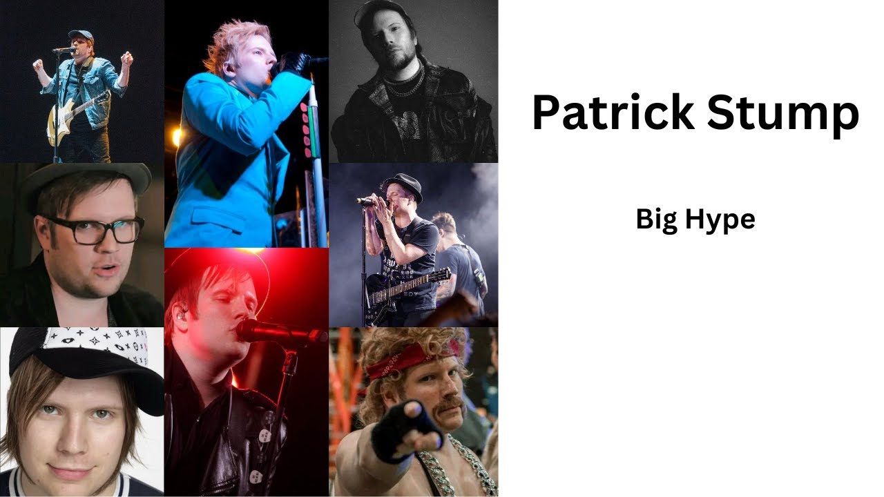 Patrick Stump - Big Hype - fan made