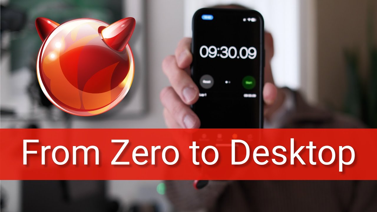 Технический обзор установщика рабочего стола FreeBSD