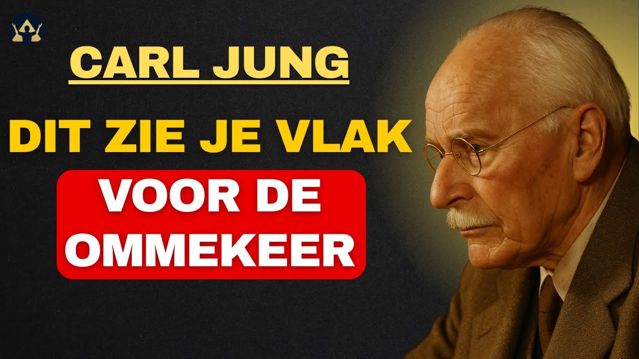 Volgens Carl Jung zie je dit vlak voordat alles verandert