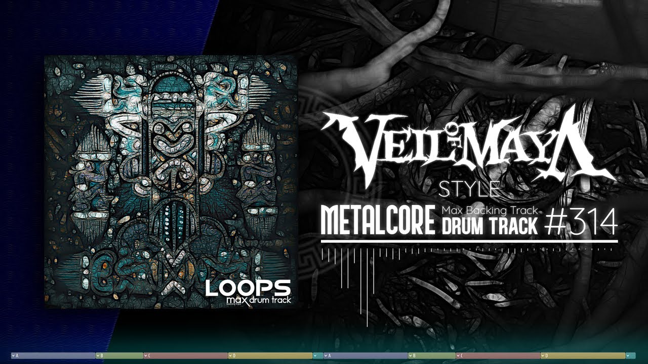 Metalcore Drum Track / Veil of Maya Style / 160 bpm
