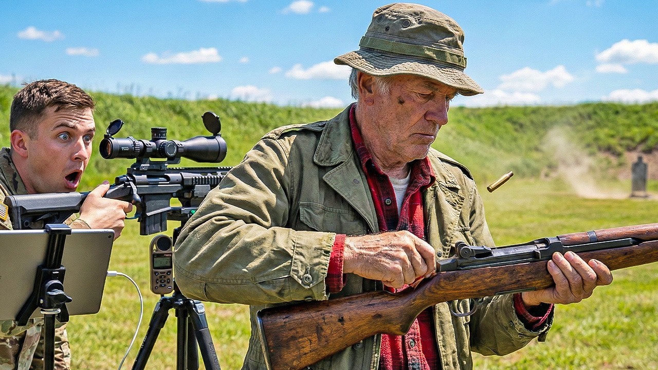The Sniper Said Wind Flags Were for Amateurs — The Old Man Read the Mirage Instead
