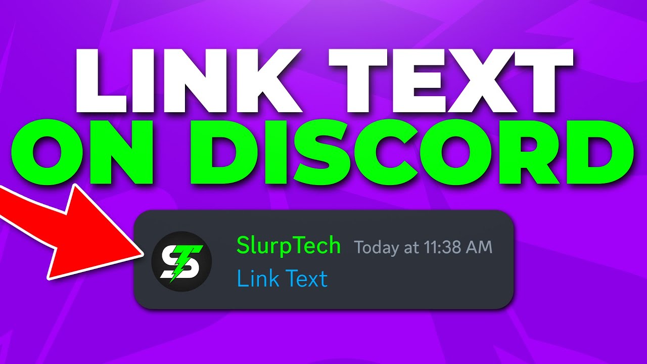 Как добавить текстовую ссылку в Discord (скрыть текстовую ссылку)