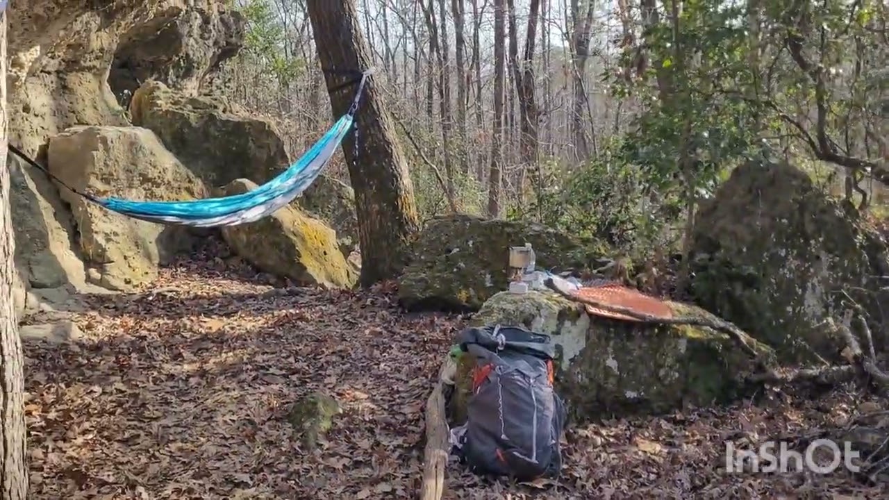 Peachtree Rock Heritage Preserve - hike & hammock