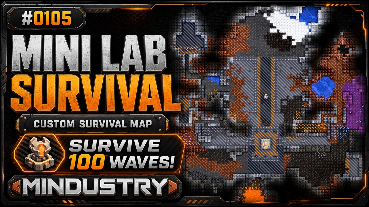 Mindustry #Mini Lab Survival (x4) [Survival]