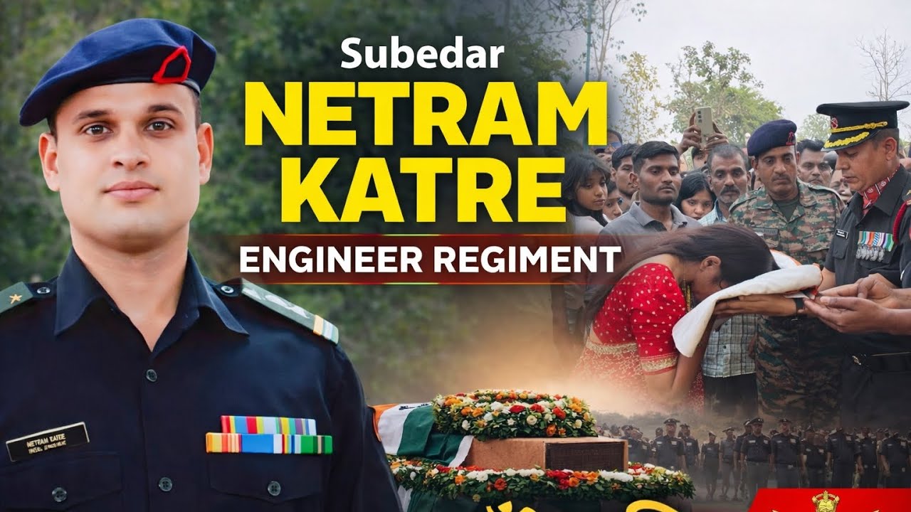 Story of Indian Army Subedar Netram Katre 💐🇮🇳| Engineer Regiment Indian Army ⚔️| Maharashtra Gondia 