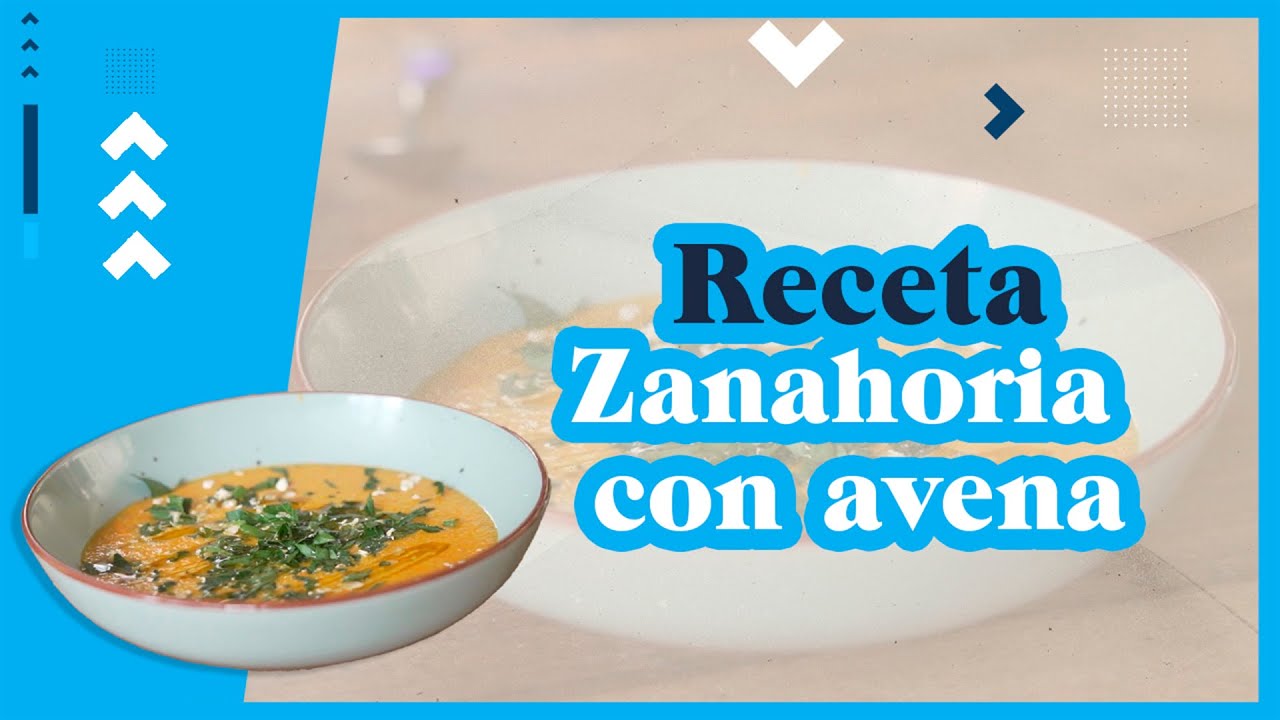Receta para el corazón: Crema de avena con zanahoria
