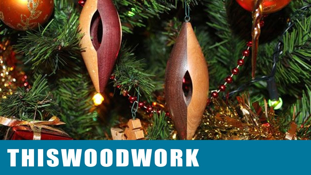 Inside Out Woodturning | Christmas Tree Ornament