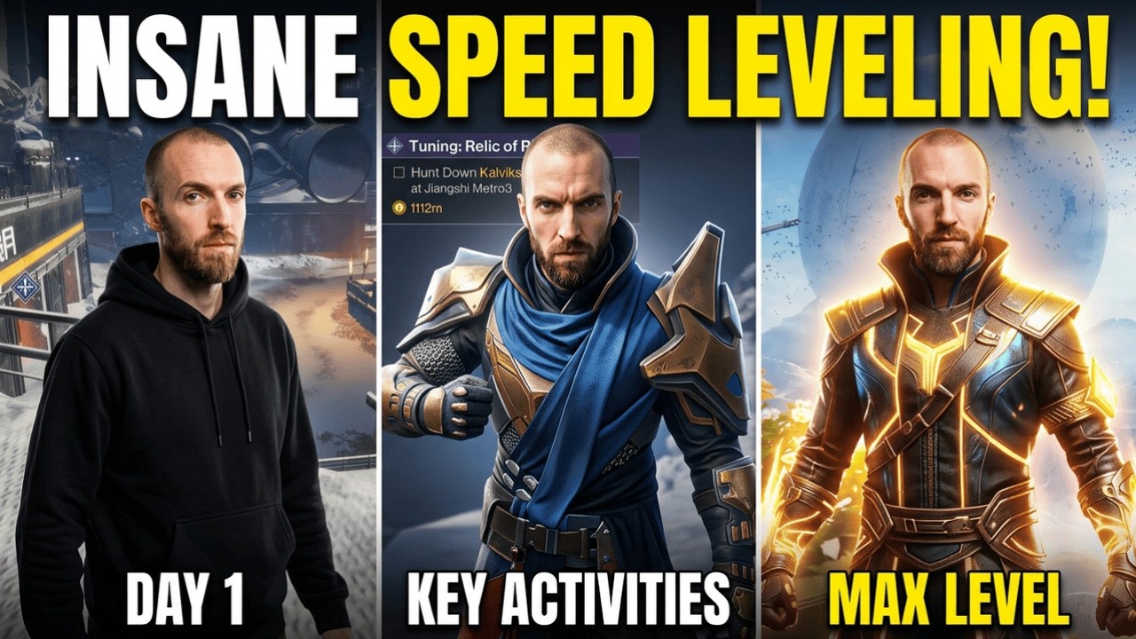 5 лучших способов прокачки в Destiny Rising!
