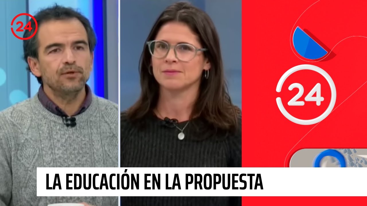 24 Debates: la educación en la propuesta de nueva Constitución | 24 Horas TVN Chile