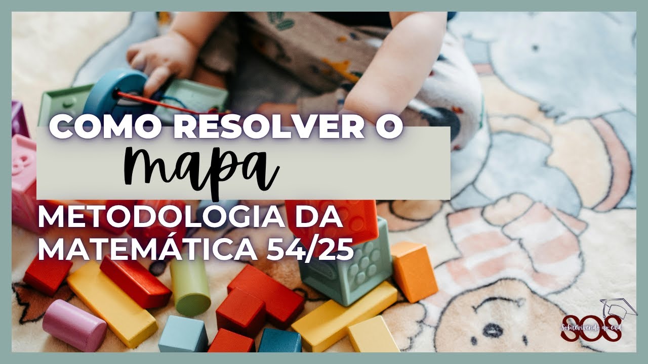 COMO FAZER O MAPA METODOLOGIA DA MATEMÁTICA