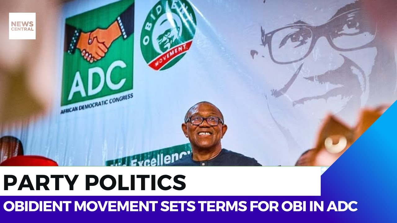 Party Politics: Obidient Movement Sets Terms for Peter Obi in ADC