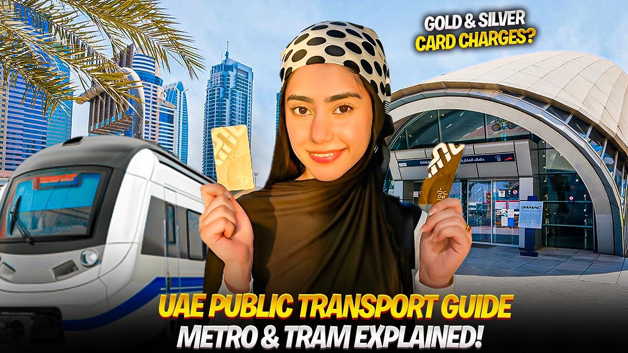 UAE Metro Guide for First-Time Travelers 🇦🇪 | Maimoona shah vlogs 