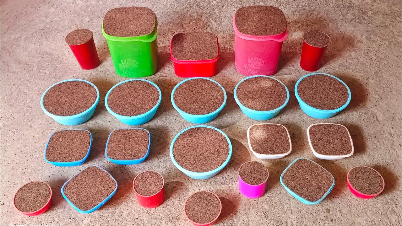 Satisfying ASMR Glass Sand Cake in Diy Amazing Multiple Sand Cake with Natural Sand new style video 