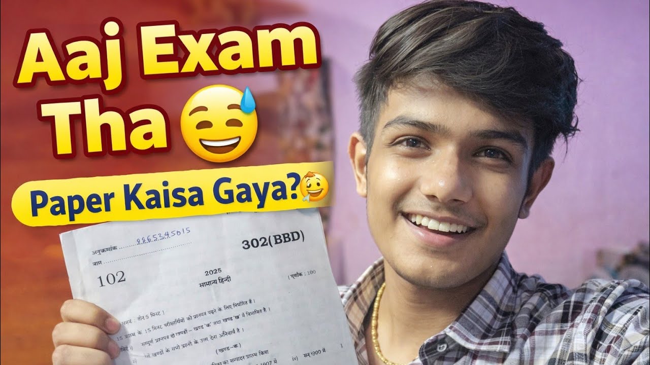 Finally Exam Ho Gaya 😰 | Vlog