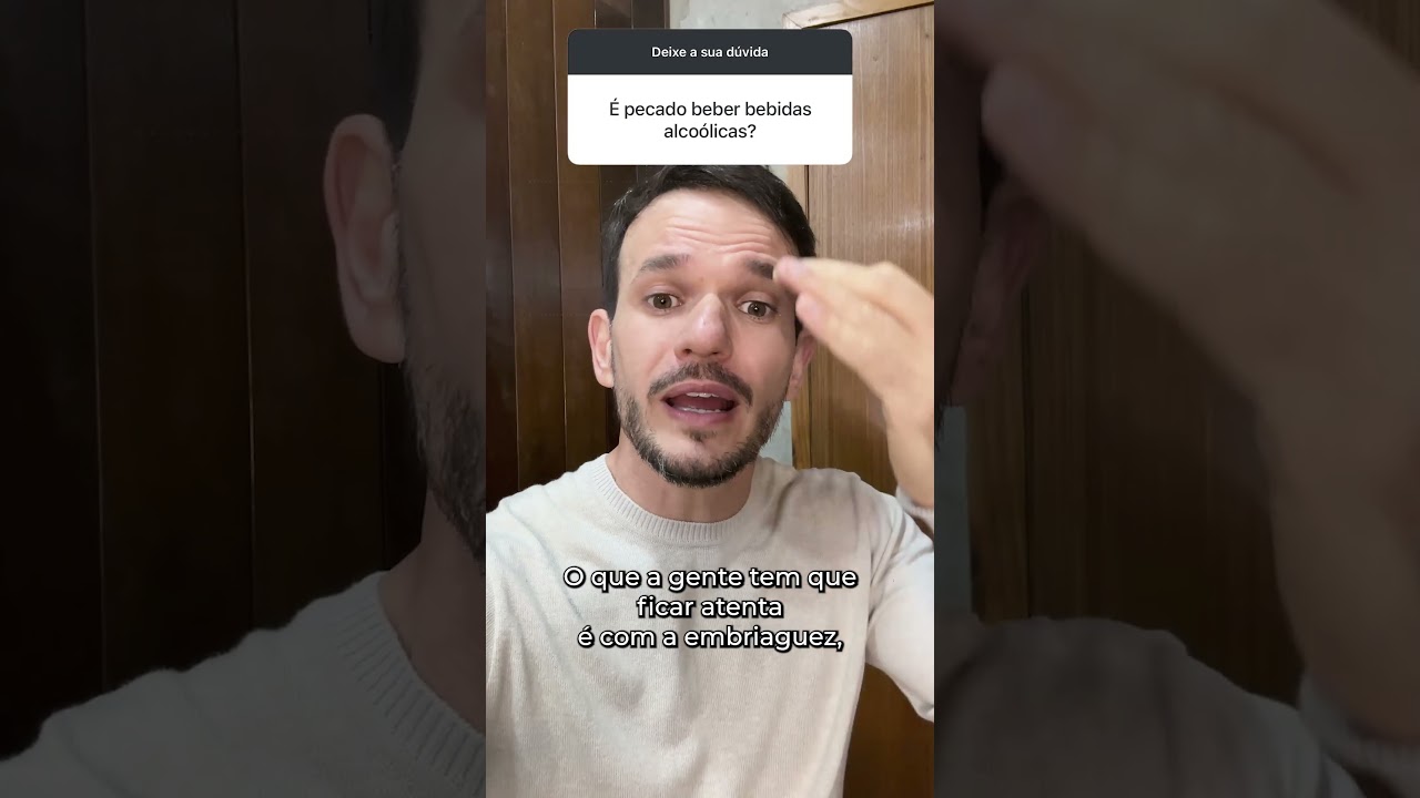 &Eacute; pecado beber bebidas alco&oacute;licas? #padrepatrick #caixinhadeperguntas #padreresponde