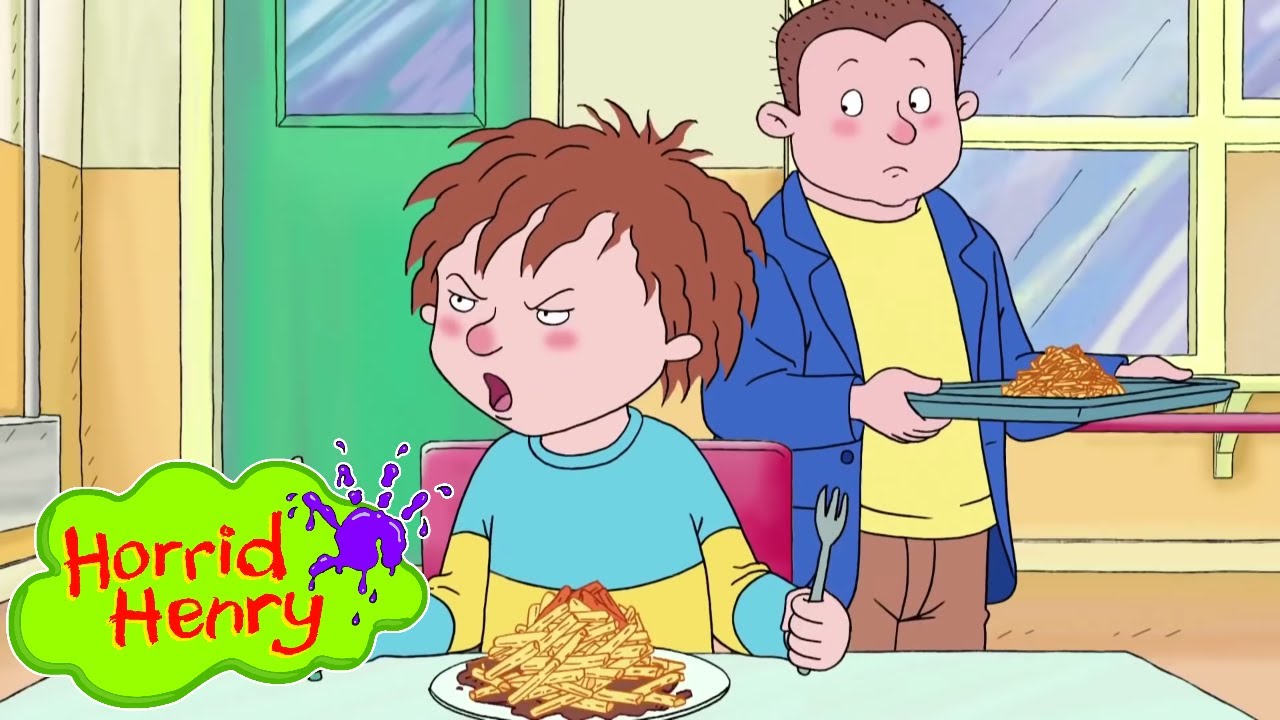 Lunch Time Drama | Horrid Henry | Cartoons for Children