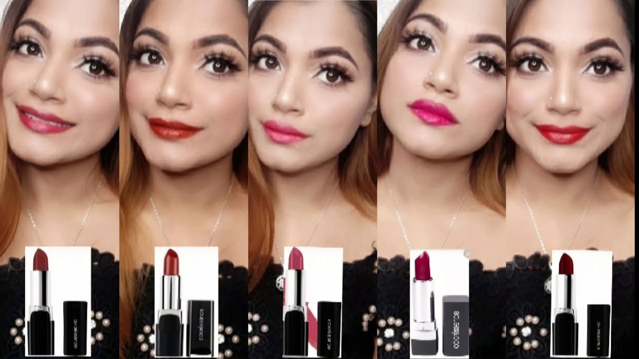 coloressence lipsticks || REVIEW shades || AMI SHAH HARJANI 💙 #LIPSTICKS