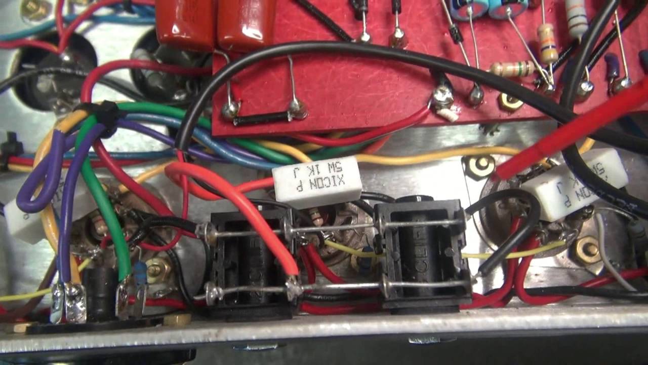 How to install Master Volume Marshall Plexi Head Guitar tube amp