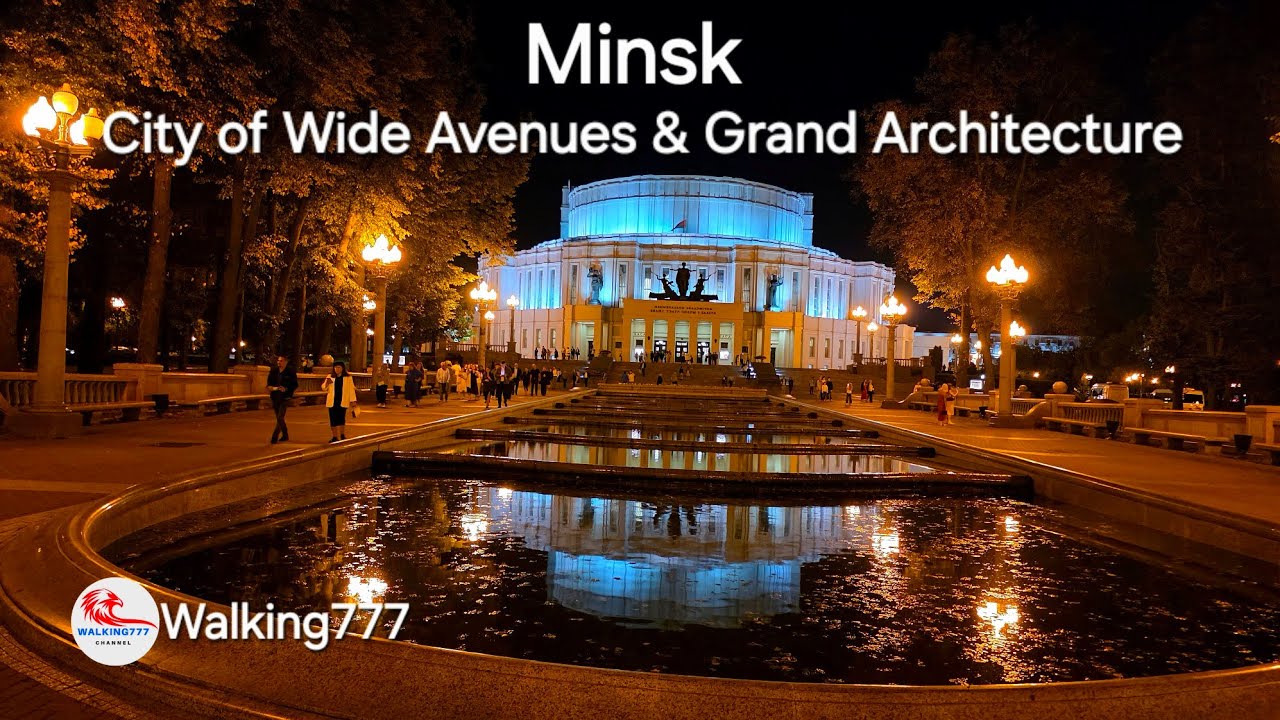 Walking the Streets of Minsk, Belarus [4K]