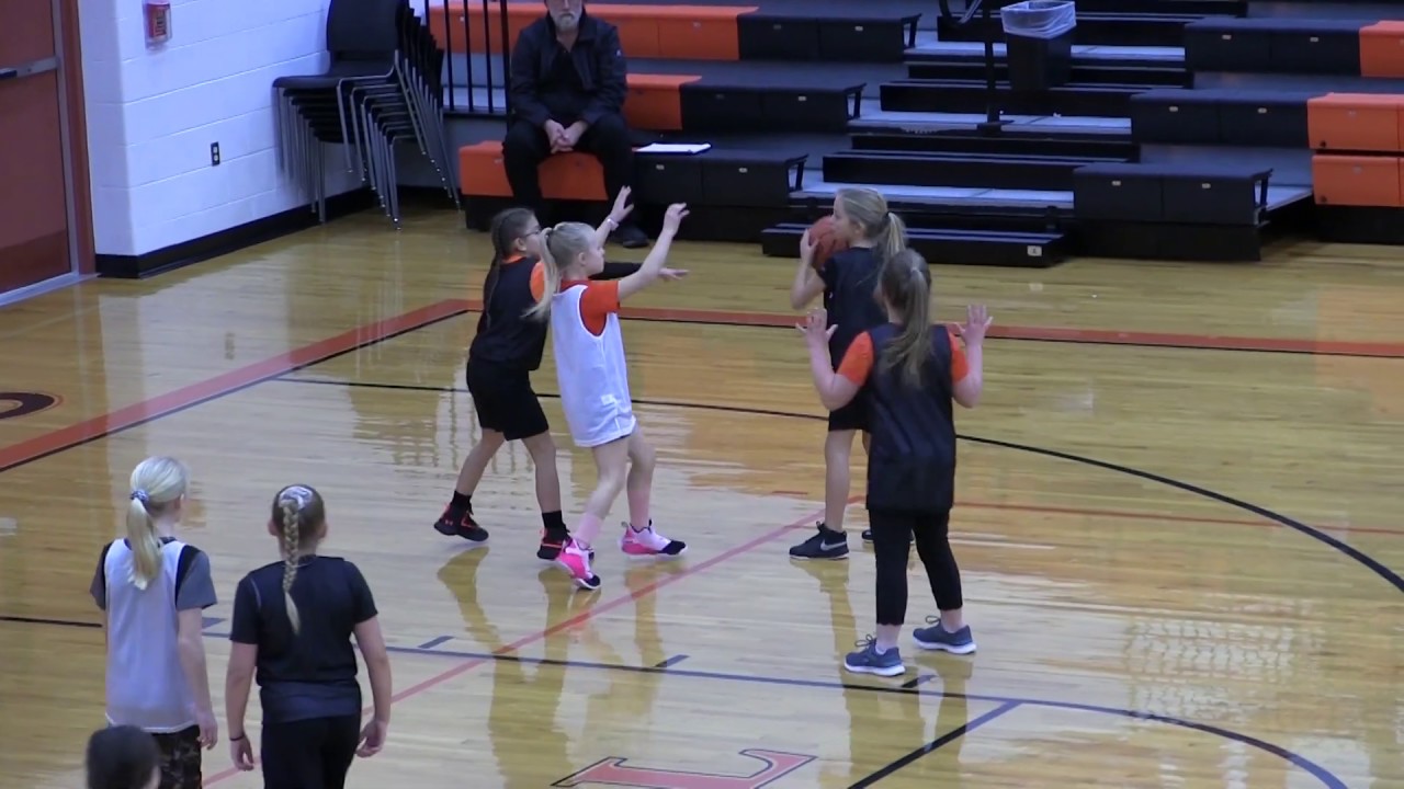 Ft. Jennings 3rd and 4th Grade Girls Basketball Scrimmage 1-13-2020