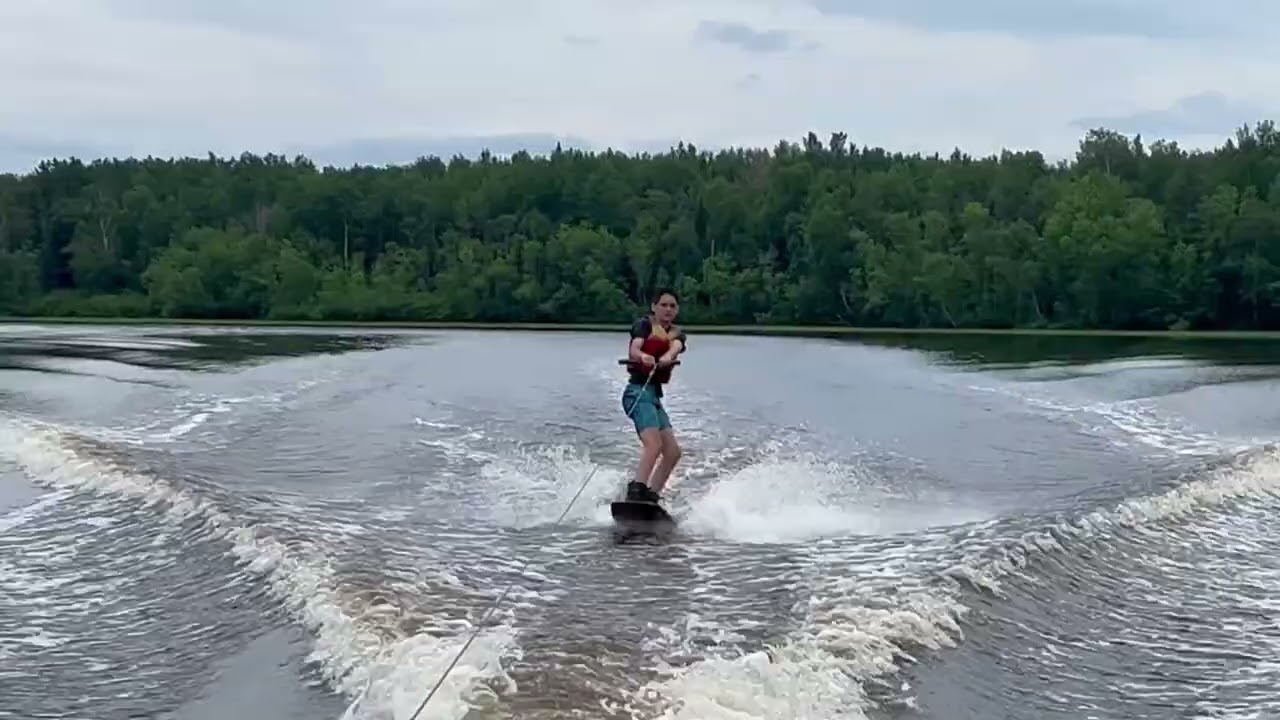 Wakeboarding Adventures! #countrylife #wakeboarding #familylife 