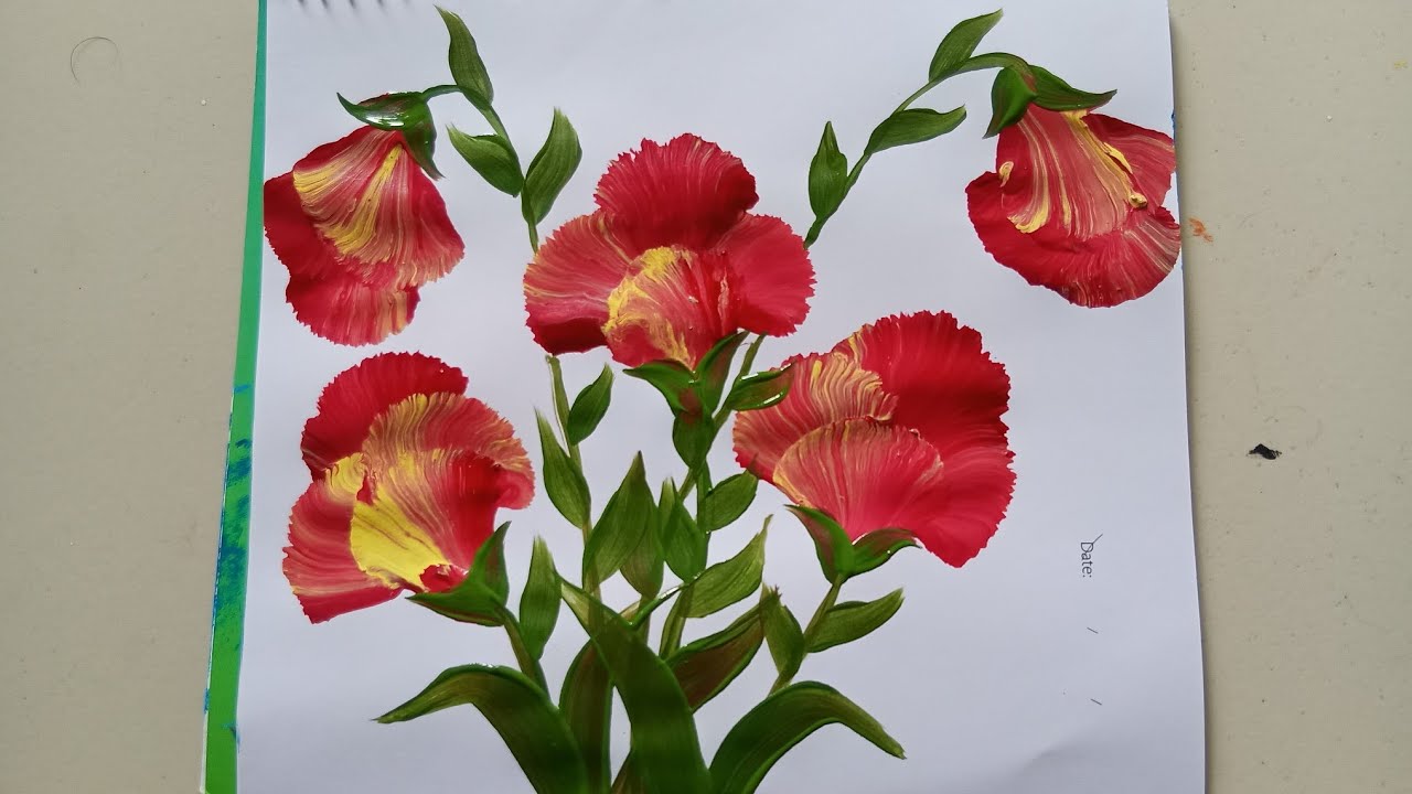 How to Paint on a Blank Canvas with NO Skills or Experience #painting #canvas #acrylic