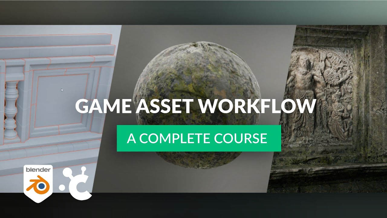 Game Asset Workflow in Blender: Introduction / Promo Video