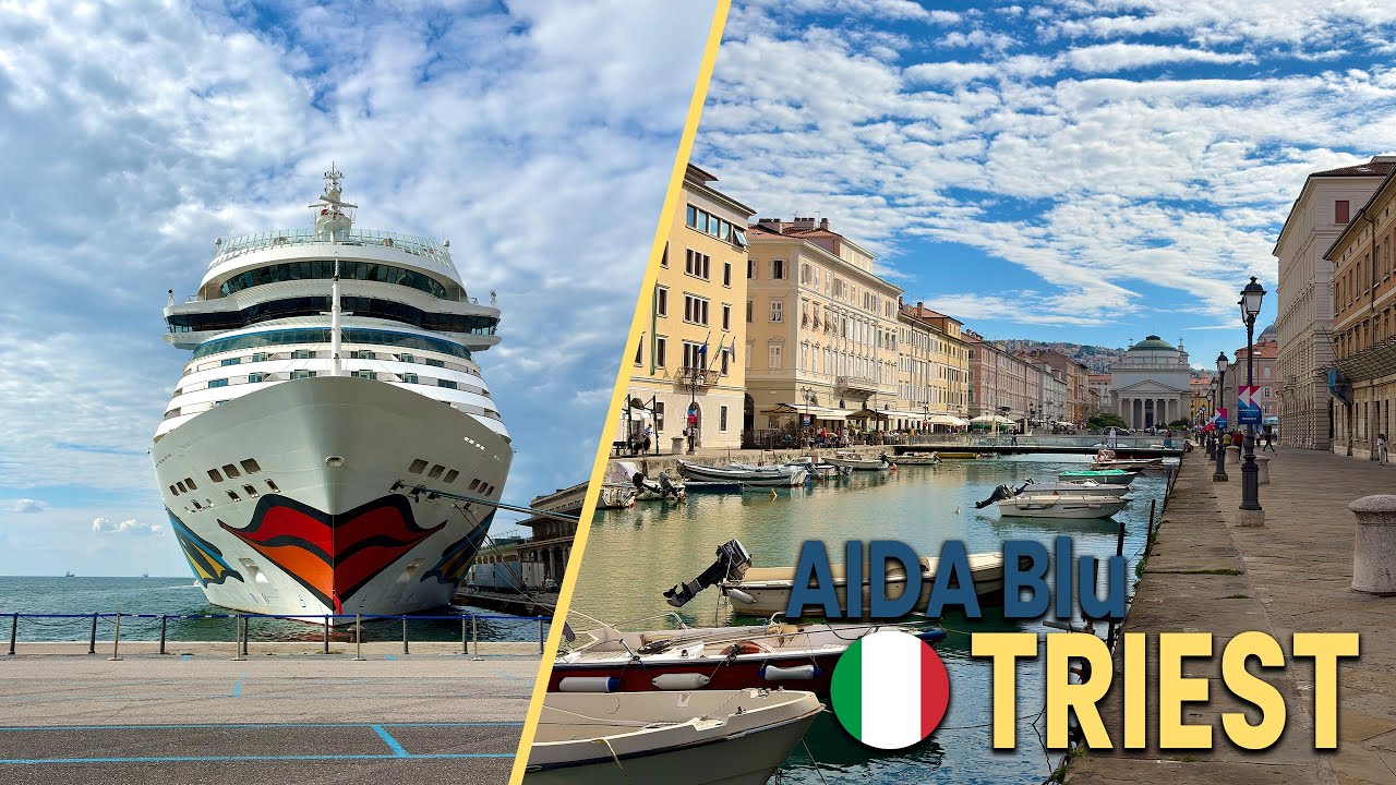 AIDA Blu Kreuzfahrt – Sonniger Vlog aus Triest! 🇮🇹