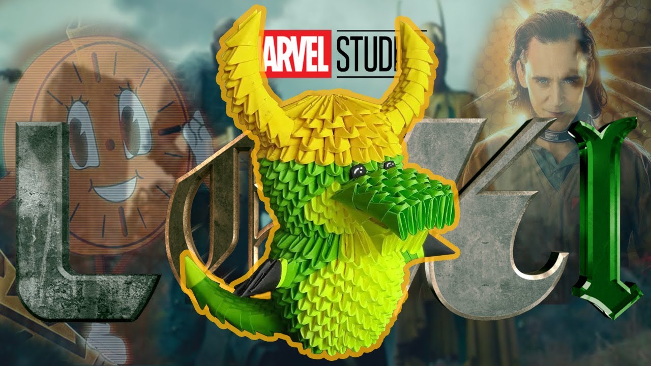 Cocodriloki 🐊 de Origami 3d #loki #croki #lokidrilo/Origamileo