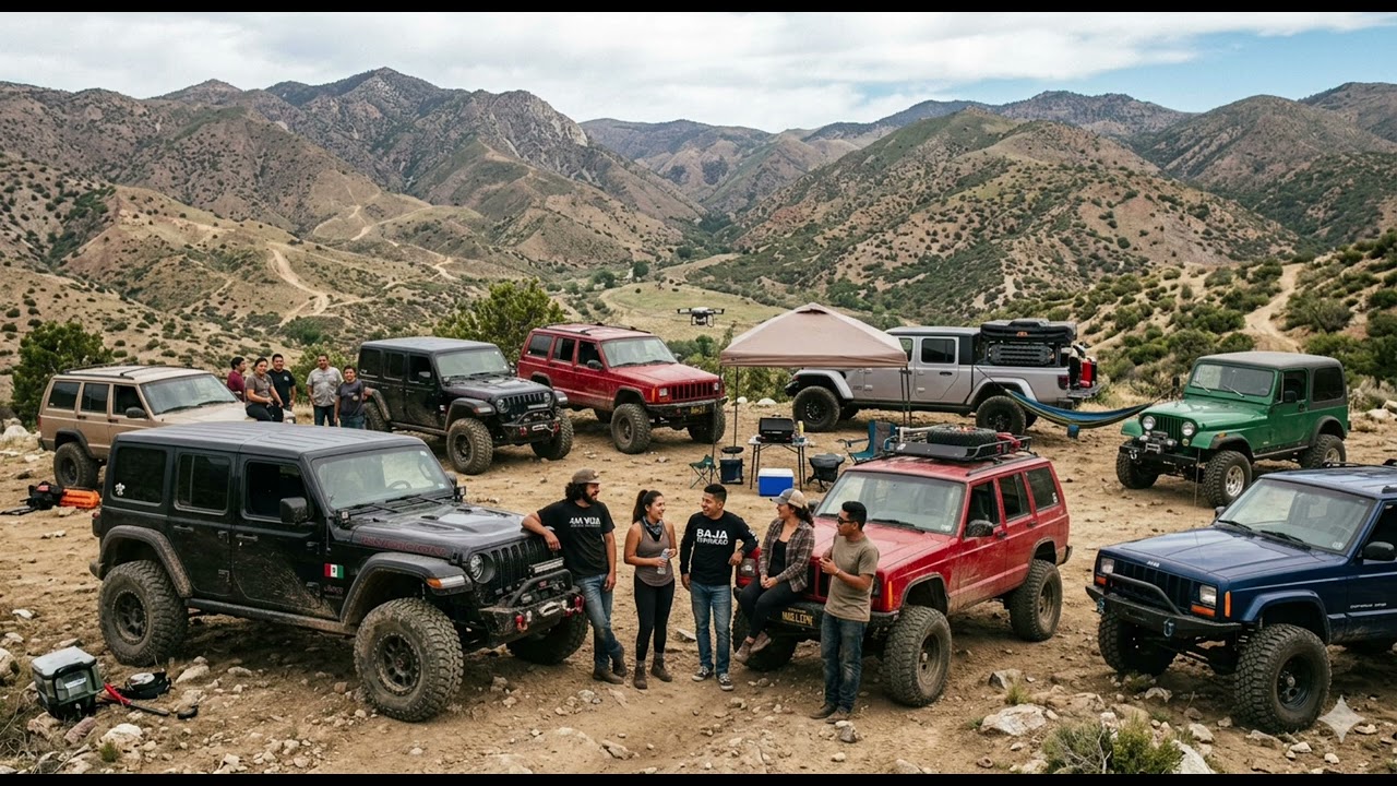 Ruta entre jeeps y Cherokees  - musica para rutear - algo diferente 