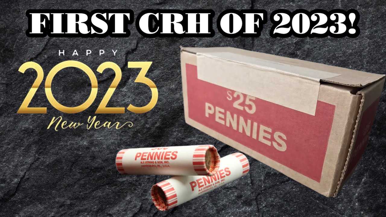 First Coin Roll Hunt Of 2023! -Coin Roll Hunting-