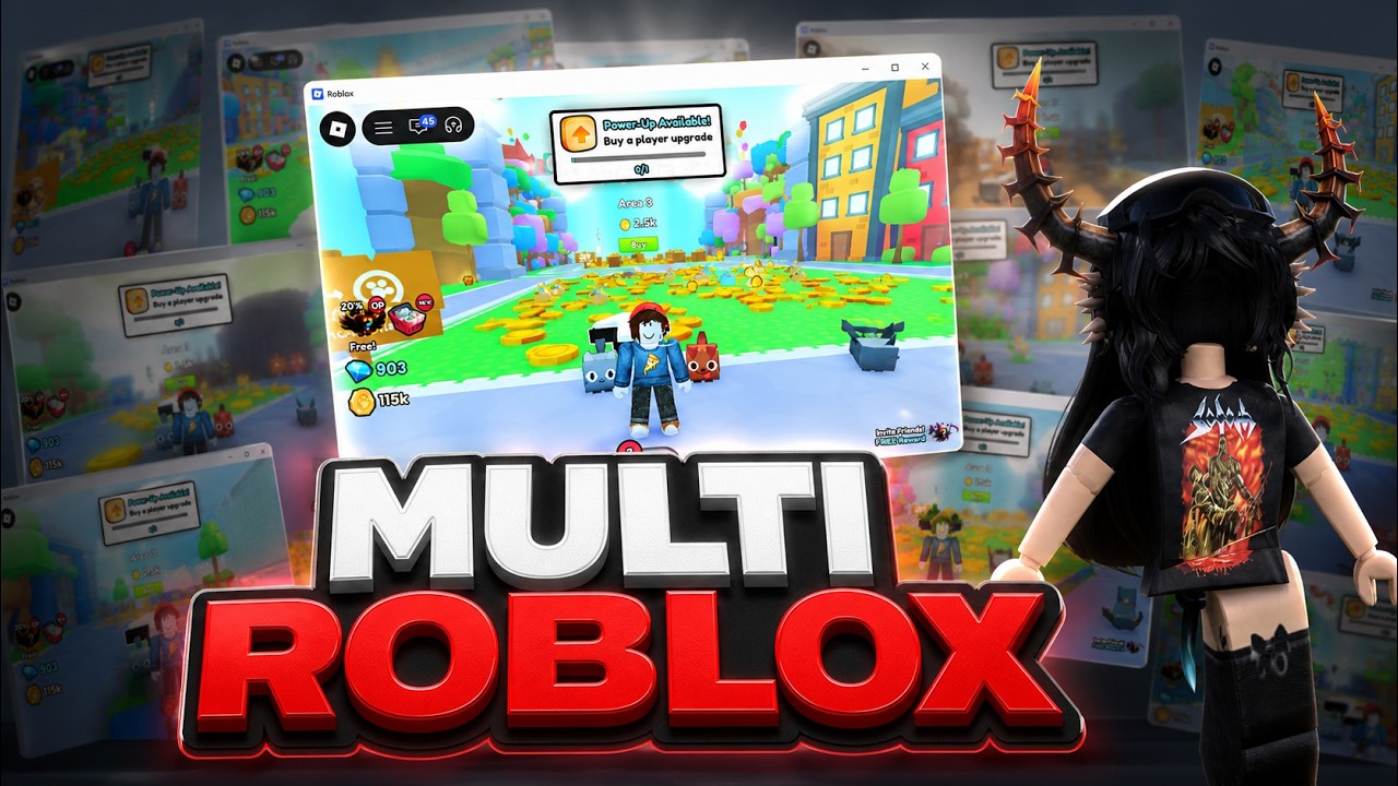 [UPDATE] How to Run Roblox Accounts at Once 2026 | Multiple Roblox Tutorial | Roblox Account Manager