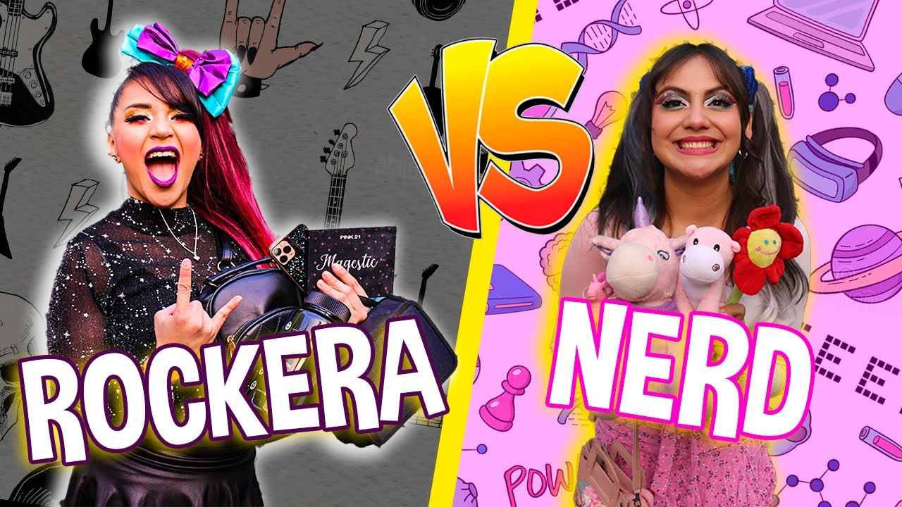 DESAFIO en ESCUELA NIÑA ROCKERA vs NIÑA NERD