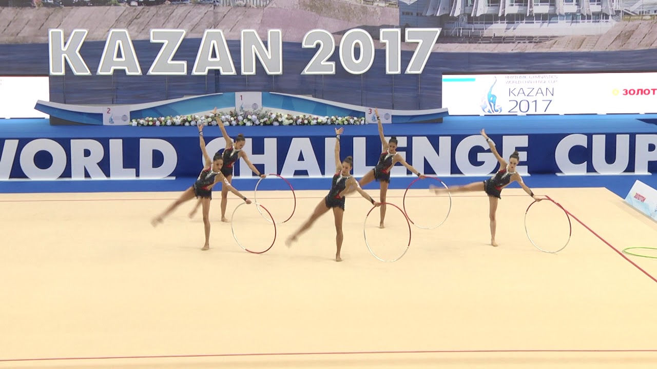 Spain group - 5 hoops AA