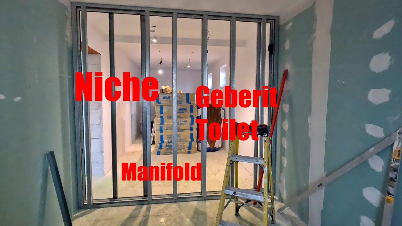 Double stud wall install