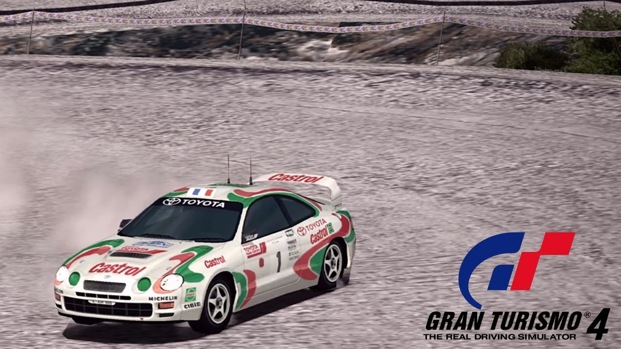 Gran Turismo 4 - Toyota CELICA GT-FOUR Rally Car (ST205) '95 (4K 60FPS)