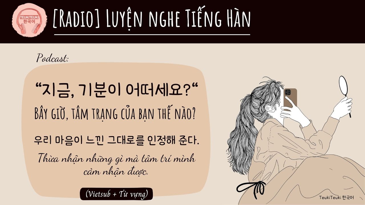 [RADIO] Luyện nghe tiếng Hàn: 