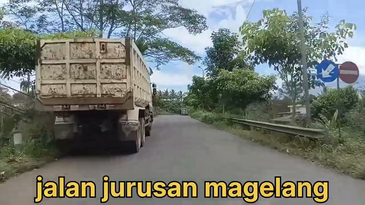 Jalan jurusan magelang