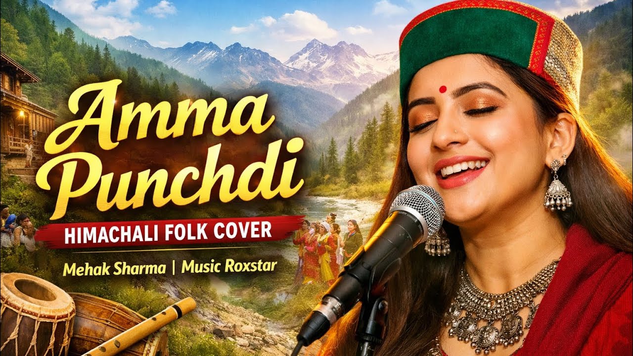 Amma Punchdi (Himachali Folk Cover) | Female Version | Mehak Sharma | Music Roxstar