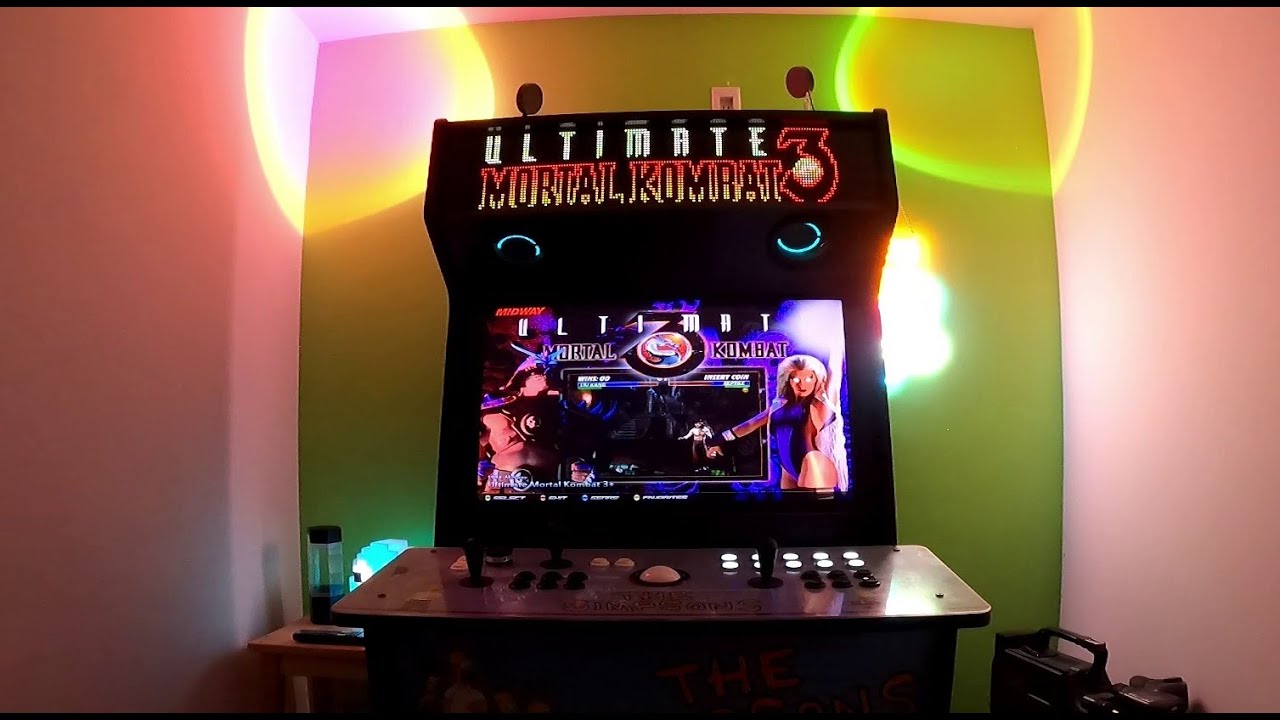 Rec Room Masters Upright Xtension Arcade w/ Pixelcade LED Marquee (NO SOUND)