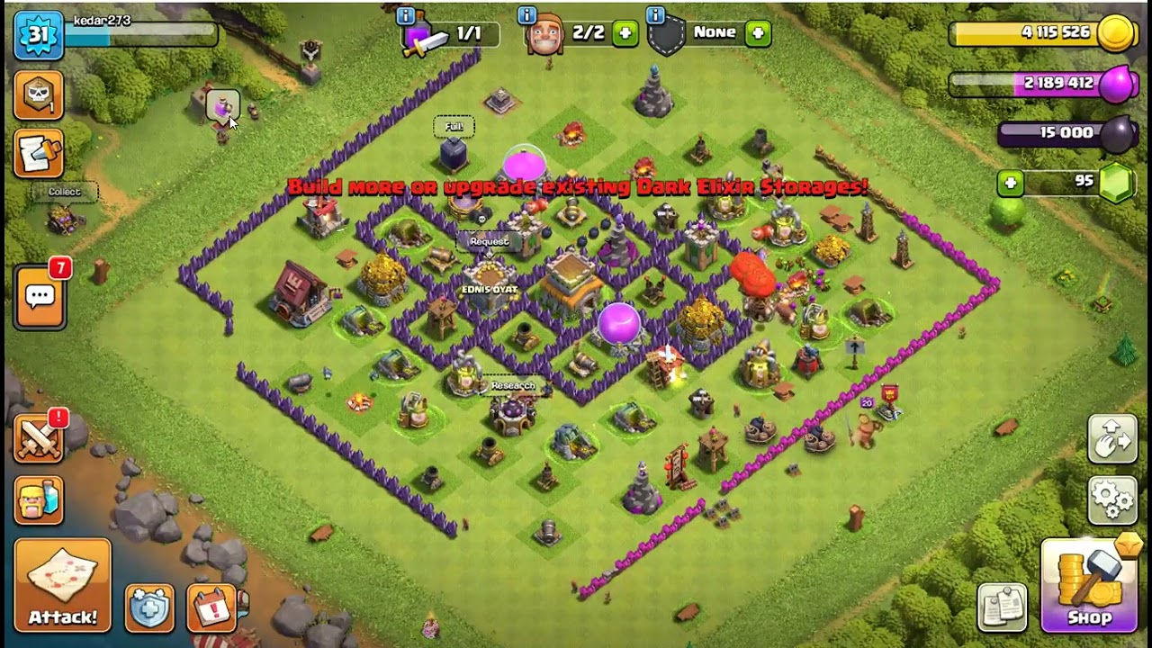 Town Hall 8 War Base 2026 | Anti Dragon + Hog Rider