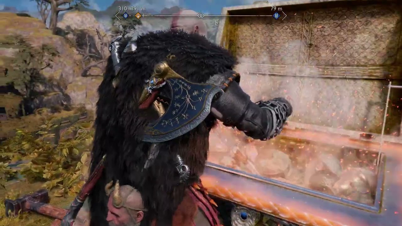 God of War Ragnarok Svartalfheim Modvitnir's Rig 100% completion (With Undiscovered + Loot Lizard)