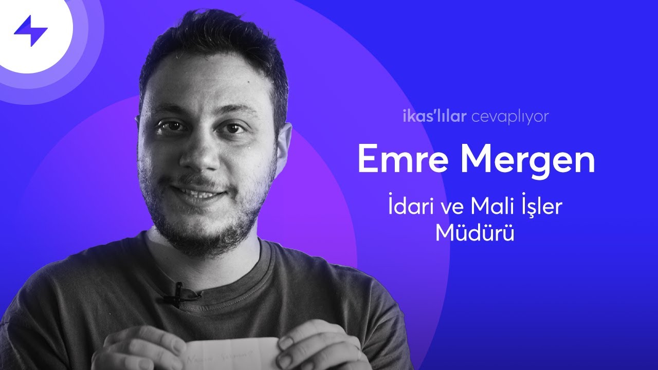 ikas'lılar Cevaplıyor ⚡️ | İdari ve Mali İşler Müdürü Emre Mergen