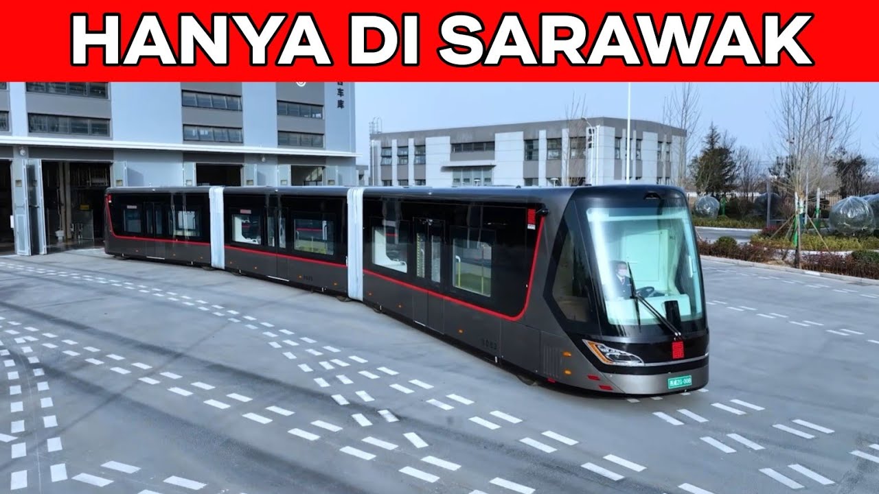 Kereta Api Futuristik Hidrogen PERTAMA DI DUNIA akan dibina di Sarawak, Malaysia!
