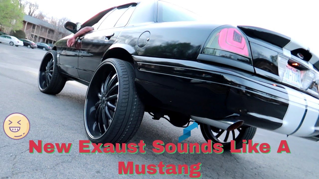 2004 Crown Vic On 8s Cat Delete & Single Chamber FlowMasters, Vic So Loud Police Was Called.