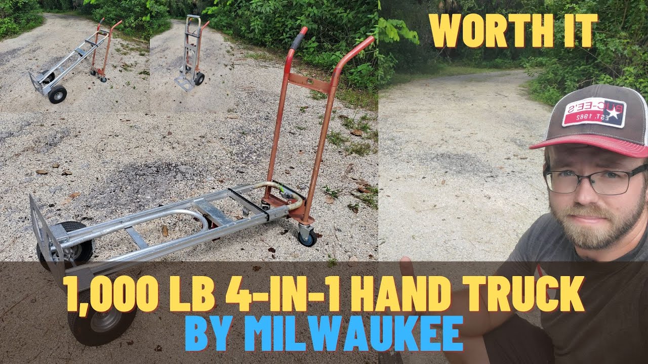 Milwaukee 1,000 LBS Hand Truck Review | It's Worth The Money