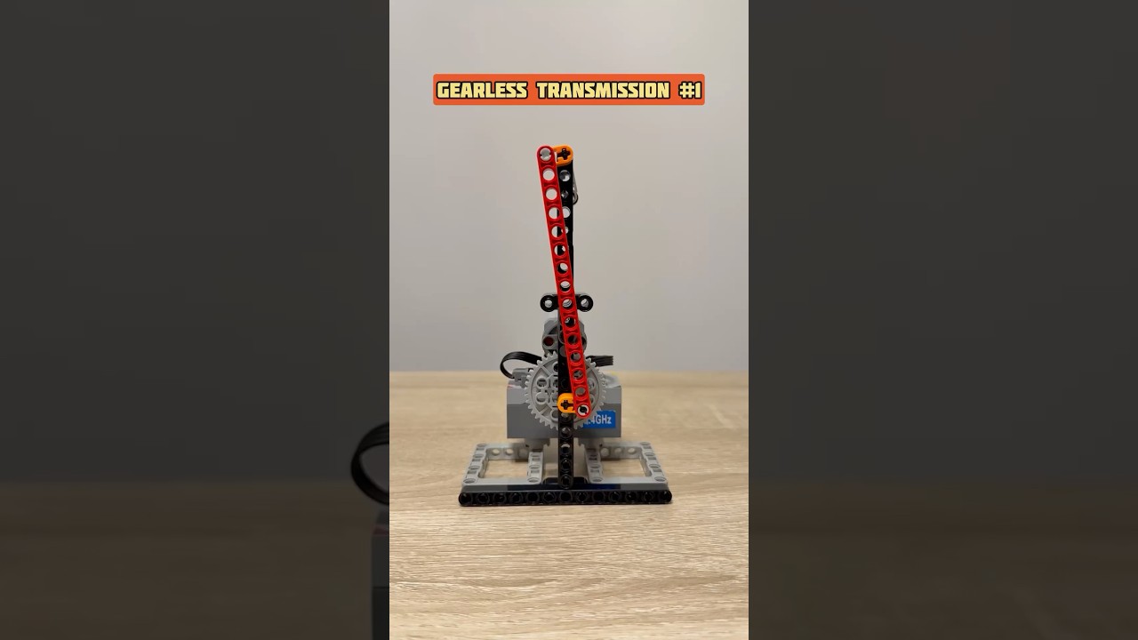LEGO Technic Gearless Transmission Ideas (Part 1) #lego #legotechnic #mechanical #gearless